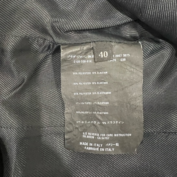 Prada black blazer - Picture 9 of 11